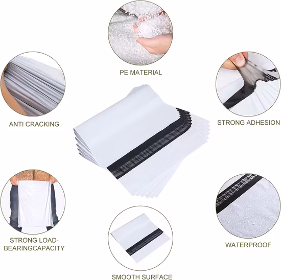 Bester Preis, kompostierbare, biologisch abbaubare Verpackung, Kunststoff-Versandtasche, Poly-Versandtasche